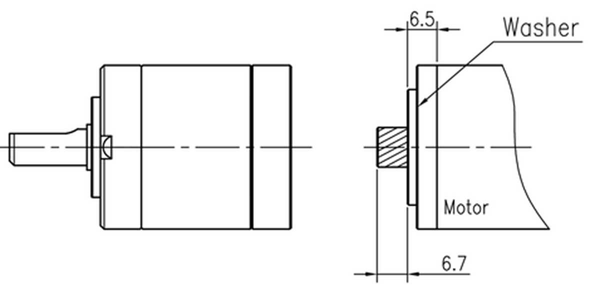 36JXBL50K Assembly drawing