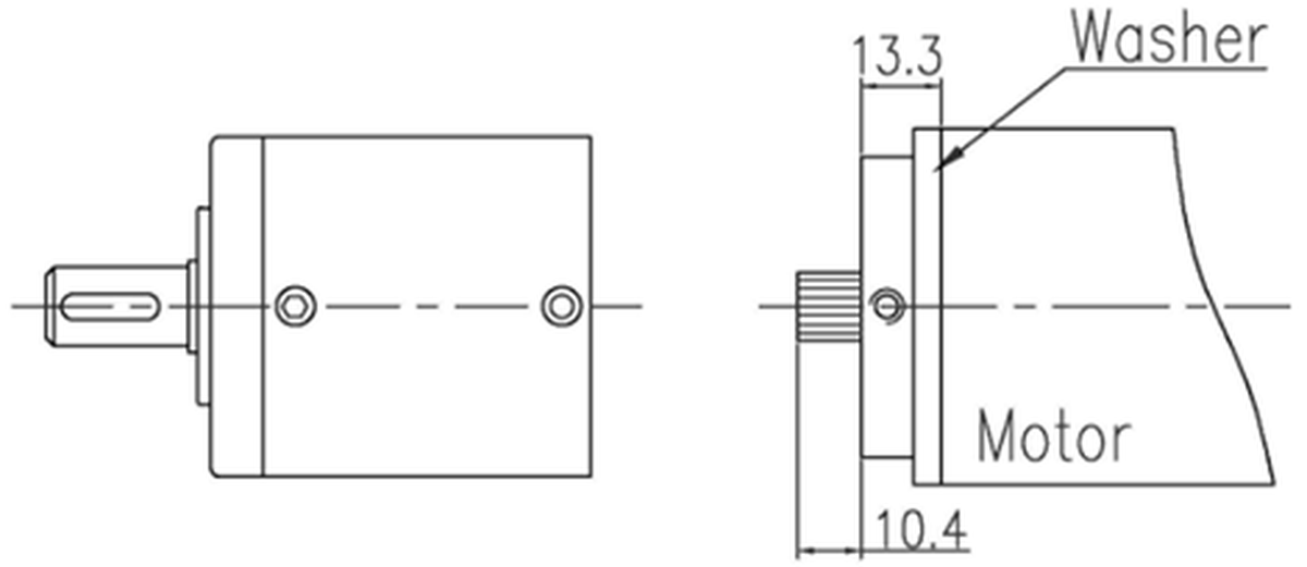 56PMCG300K Assembly drawing