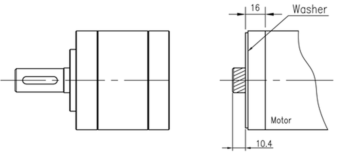 80PML1200K Assembly drawing